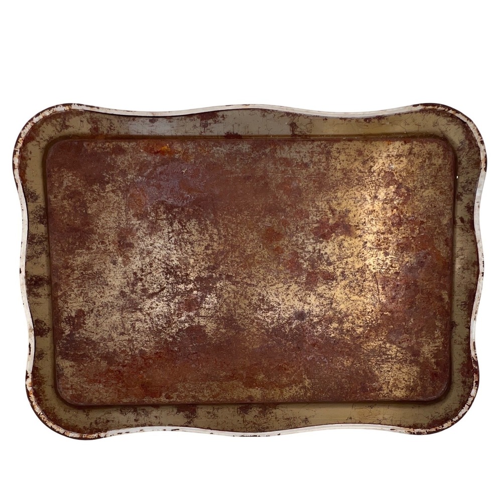 1961 Disney Metal TV Tray Mickey Donald Pluto Wonderful World of Color - Picture 4 of 7